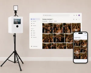 Fotobox Digital Paket mit Onlinegalerie